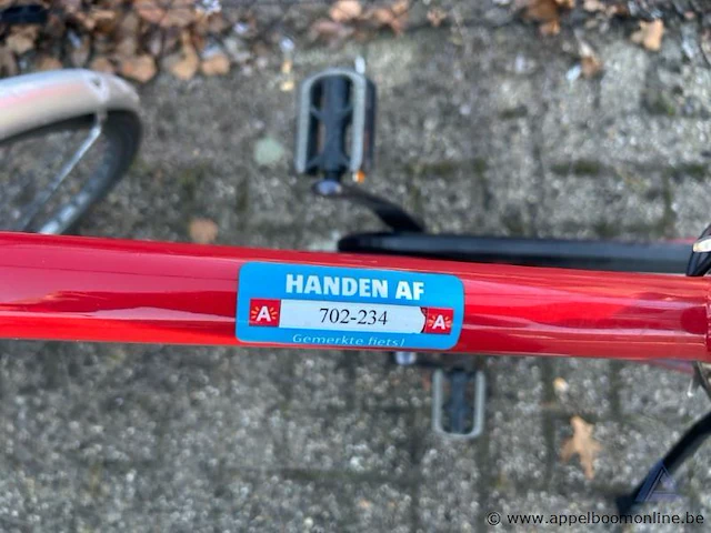 Elektrische fiets shimano, batterij mv focus, zonder sleutel, nummer 702-234, lader aanwezig, werking niet gekend - afbeelding 5 van  6