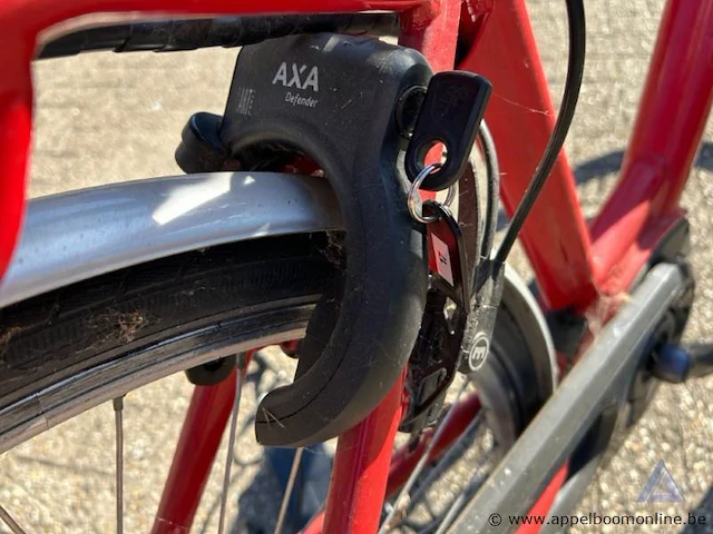 Elektrische fiets shimano, batterij shimano, met sleutel, met lader, nummer 702-287, werking niet gekend - afbeelding 3 van  5