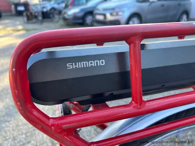 Elektrische fiets shimano, batterij shimano, met sleutel, nummer 702-21t, werking niet gekend - afbeelding 2 van  5
