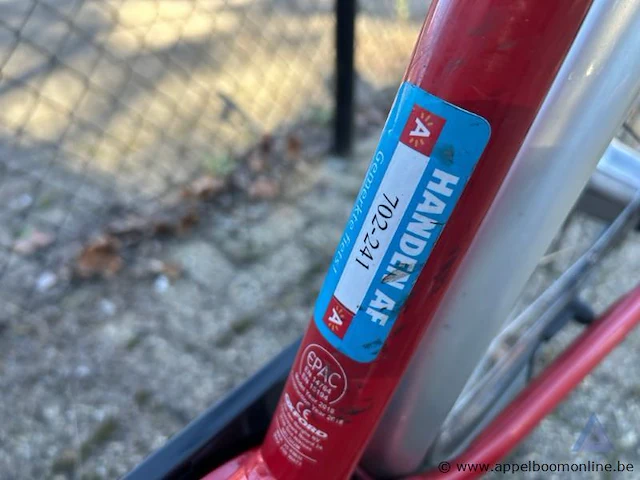 Elektrische fiets shimano, met sleutel, nummer 702-241, werking niet gekend - afbeelding 5 van  5