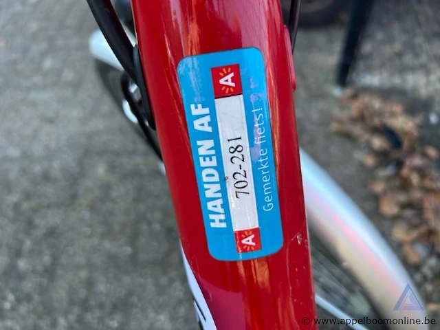 Elektrische fiets shimano, zonder sleutel, nummer 702-281, werking niet gekend - afbeelding 4 van  5