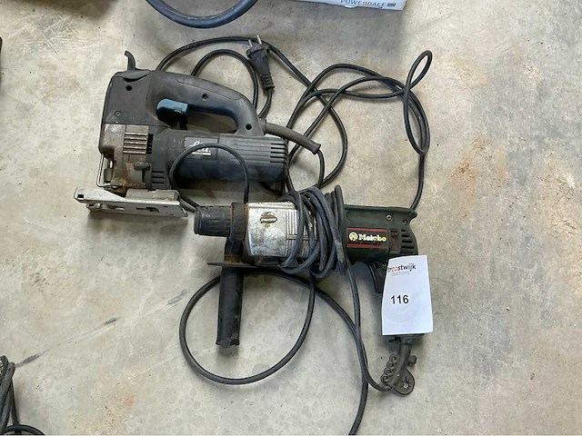 Elektrische gereedschappen (2x) - afbeelding 1 van  5