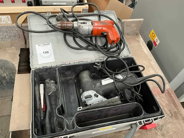 Elektrische gereedschappen (2x) - afbeelding 1 van  3