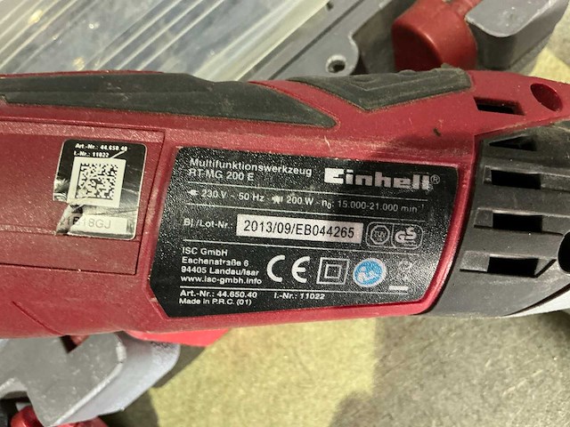 Elektrische gereedschappen (2x) - afbeelding 5 van  6