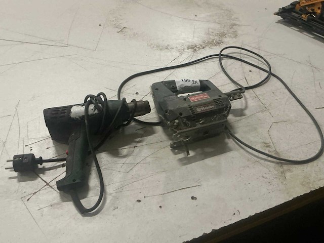Elektrische gereedschappen (2x) - afbeelding 1 van  3
