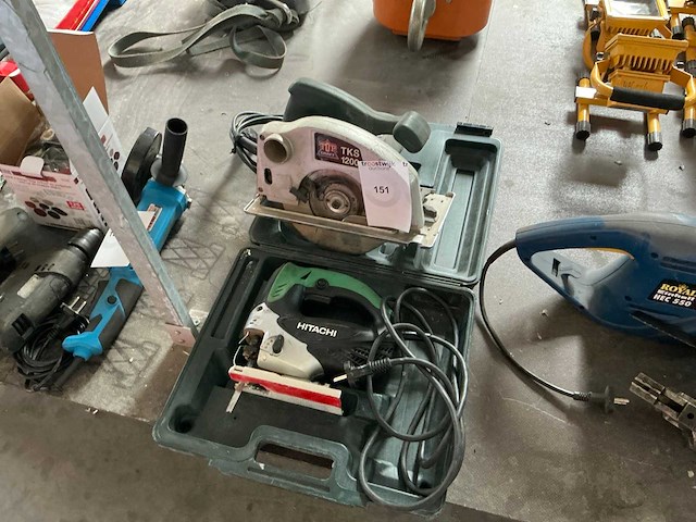 Elektrische gereedschappen (2x) - afbeelding 1 van  4