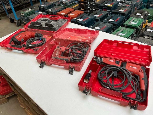 Elektrische gereedschappen (3x) - afbeelding 1 van  8