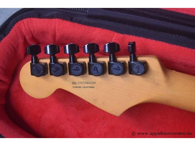 Elektrische gitaar fender, met toebehoren, serienummer us22064269, werking niet gekend - afbeelding 5 van  6