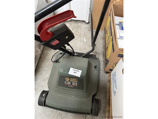 Elektrische grasmaaier, black & decker - afbeelding 2 van  2