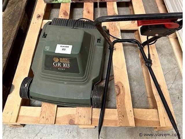 Elektrische grasmaaier fabr. black & decker - afbeelding 1 van  2