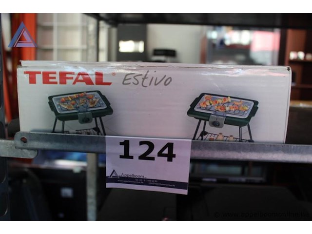 Elektrische grill, tefal, estivo, werking niet gekend - afbeelding 1 van  2