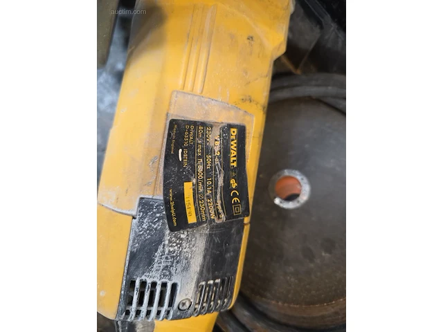 Elektrische grote haakseslijper dewalt - afbeelding 2 van  5