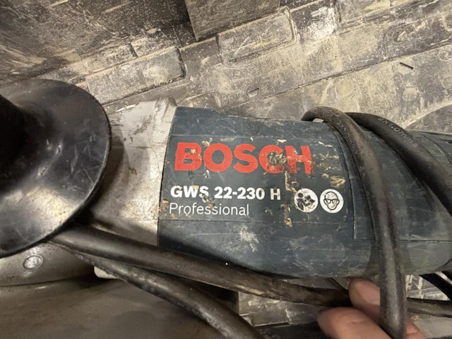 Elektrische haakse slijper bosch gws 22-230 h - afbeelding 2 van  2