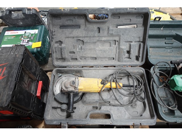 Elektrische haakse slijper dewalt - afbeelding 1 van  4