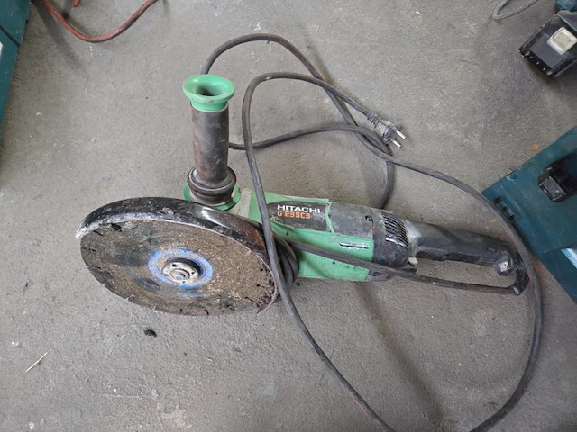 Elektrische haakse slijper hitatchi g23sc3 - afbeelding 1 van  3