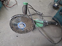 Elektrische haakse slijper hitatchi g23sc3 - afbeelding 2 van  3