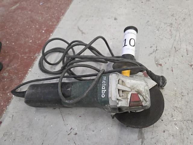 Elektrische haakse slijper metabo w 9 -125 quick - afbeelding 1 van  4