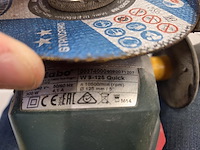 Elektrische haakse slijper metabo w 9 -125 quick - afbeelding 4 van  4