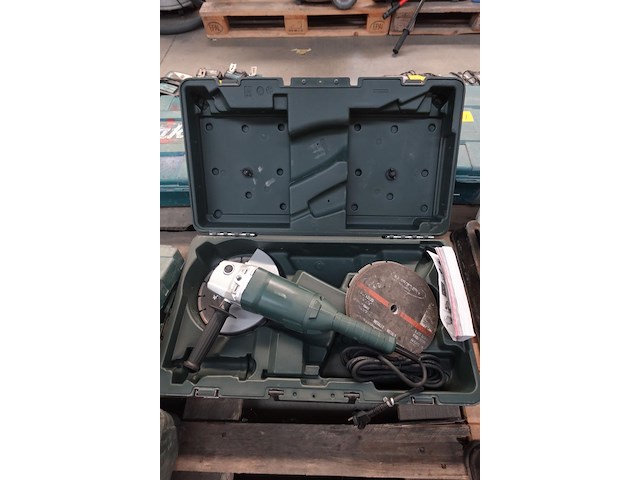 Elektrische haakse slijper metabo - afbeelding 1 van  4