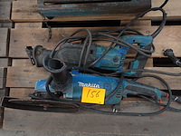 Elektrische haakse slijper + reciprozaagmachine makita - afbeelding 1 van  7