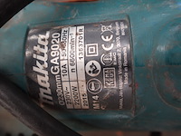 Elektrische haakse slijper + reciprozaagmachine makita - afbeelding 4 van  7