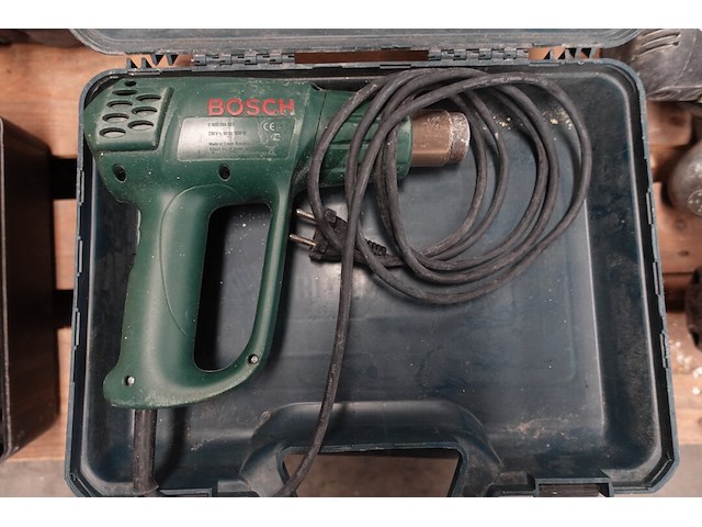 Elektrische haakse slijper + warmtepistool - afbeelding 1 van  4