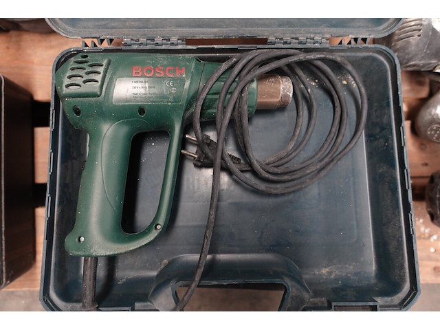 Elektrische haakse slijper + warmtepistool - afbeelding 2 van  4