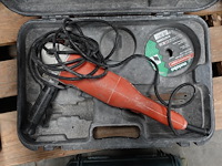 Elektrische haakse slijper + warmtepistool - afbeelding 3 van  4