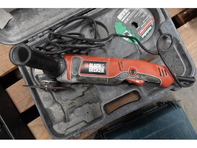 Elektrische haakse slijper + warmtepistool - afbeelding 4 van  4