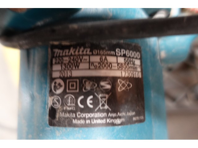 Elektrische handcirkelzaagmachine makita - afbeelding 5 van  6