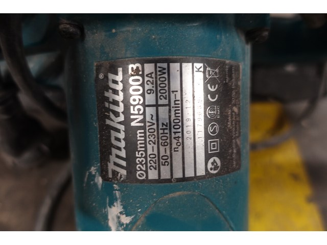 Elektrische handcirkelzaagmachine makita - afbeelding 5 van  5