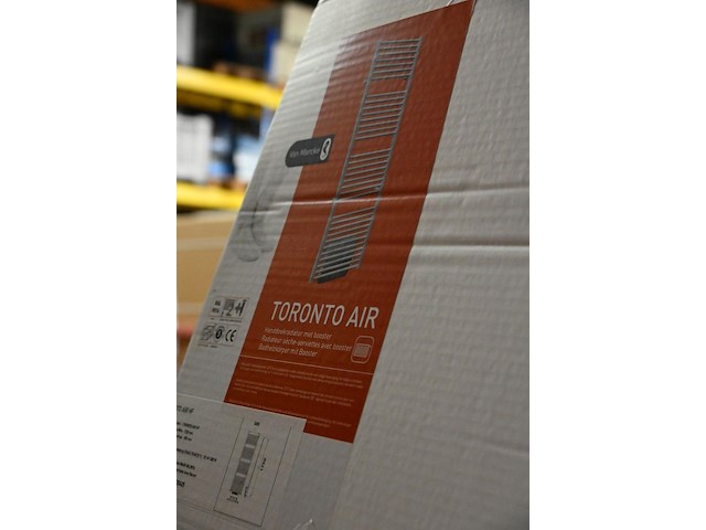 Elektrische handdoekradiator toronto air th - afbeelding 3 van  3