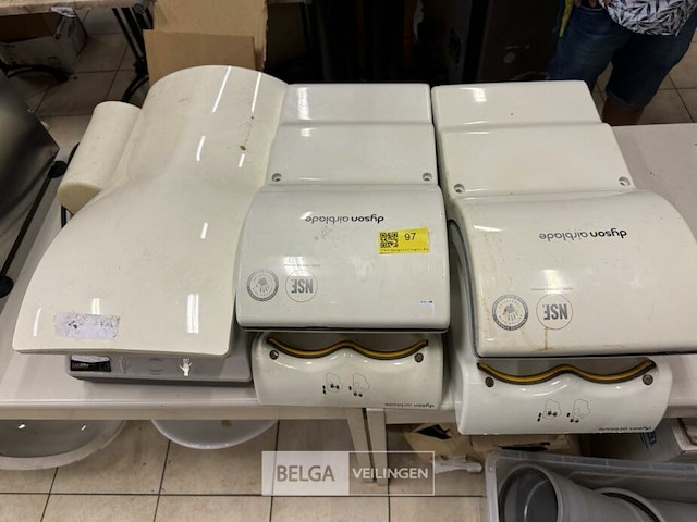 Elektrische handdrogers - afbeelding 1 van  2