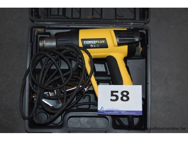 Elektrische heatgun powerplus - afbeelding 1 van  2