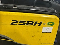 Elektrische heftruck, hyundai 25bh-9, 3.559 u, hefvermogen 2275 kg, hefhoogte 4,73 m, 80v, 700 ah, 3.244 kg. werking niet gekend. - afbeelding 2 van  6
