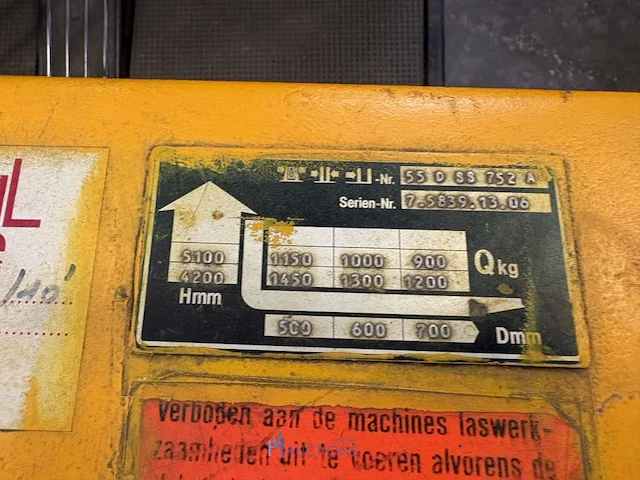 Elektrische heftruck jungheinrich - 1990 - afbeelding 15 van  24