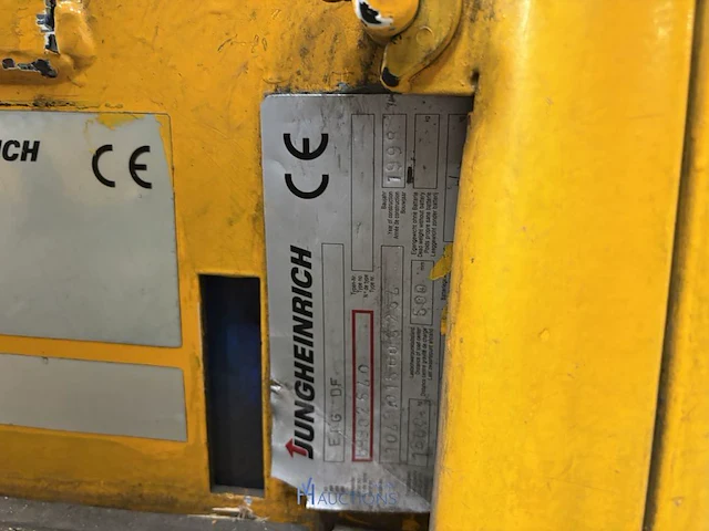 Elektrische heftruck jungheinrich - 1998 - afbeelding 22 van  22