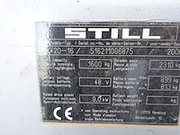 Elektrische heftruck still - afbeelding 3 van  19