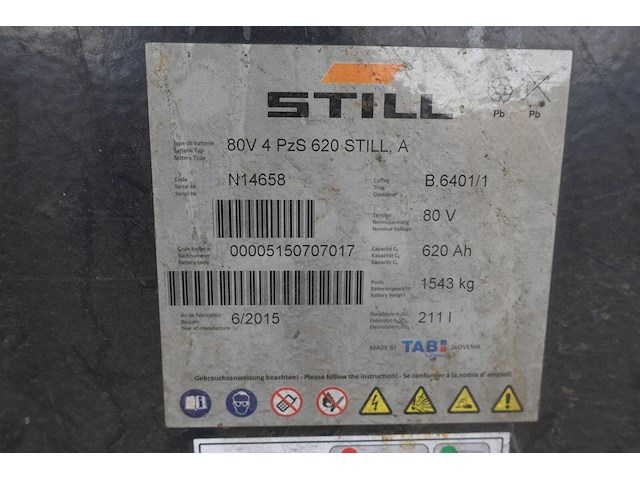 Elektrische heftruck still - afbeelding 16 van  31