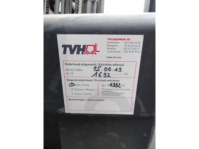 Elektrische heftruck tcm - afbeelding 10 van  23