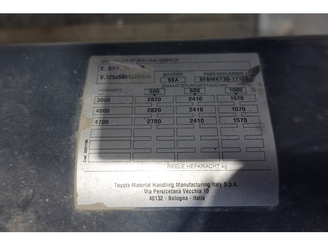 Elektrische heftruck toyota - afbeelding 13 van  15