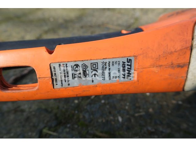 Elektrische heggenschaaier stihl hse 71 - afbeelding 5 van  6