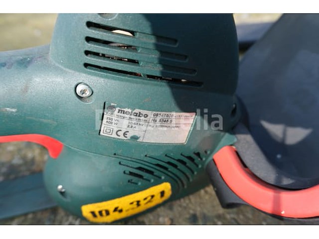Elektrische heggenschaar metabo hs 8345 s - afbeelding 3 van  7