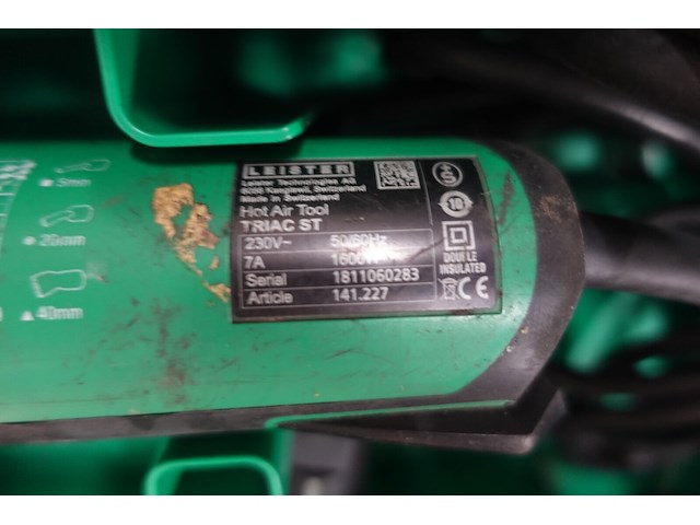 Elektrische heteluchtpistool leister a - afbeelding 5 van  5