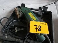 Elektrische heteluchtpistool powerplus + elektrische deltaschuurmachine - afbeelding 2 van  6