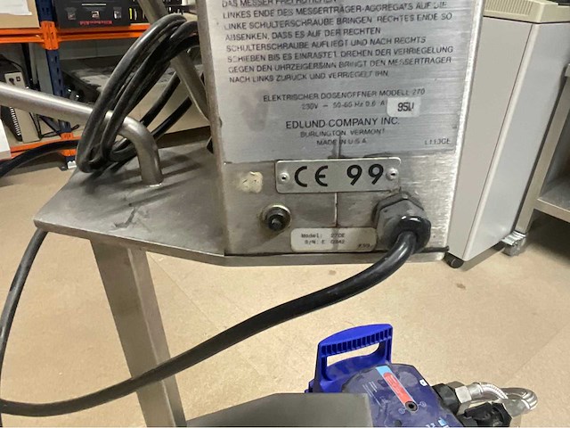 Elektrische industriële blikopener - afbeelding 3 van  7