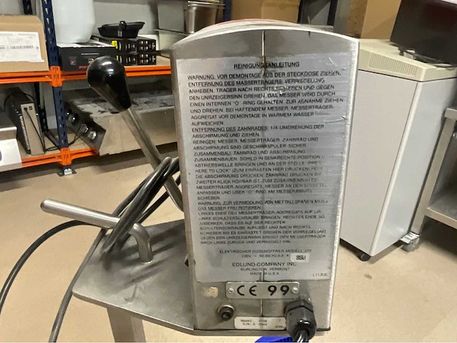 Elektrische industriële blikopener - afbeelding 4 van  7