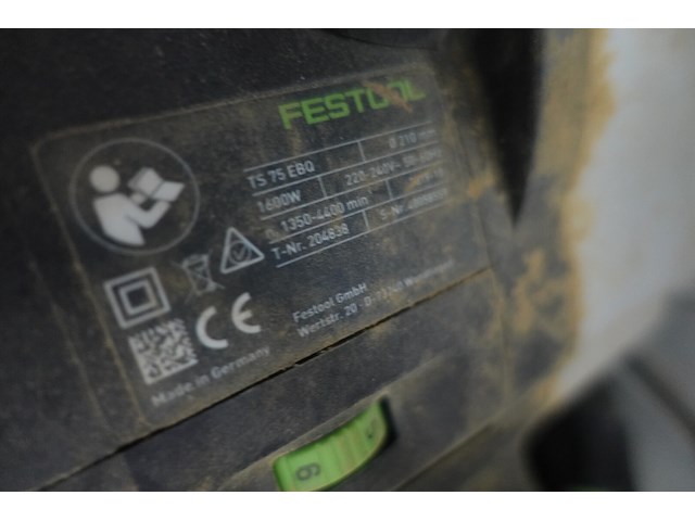 Elektrische invalzaagmachine festool - afbeelding 3 van  6