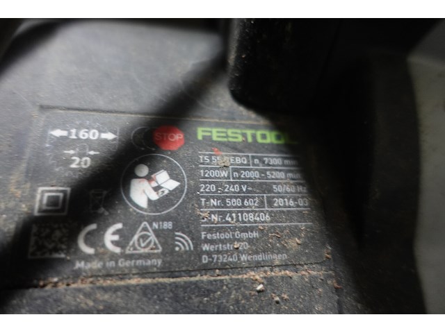 Elektrische invalzaagmachine festool - afbeelding 5 van  5