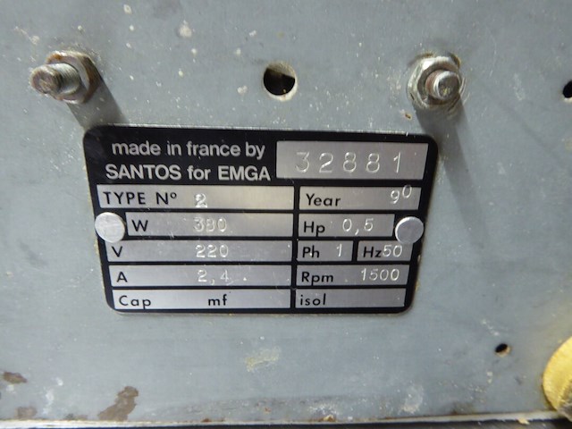 Elektrische kaasmolen santos - afbeelding 3 van  5